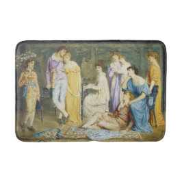 Tapete De Banheiro Reproduzindo um Prelúdio por Johann Sebastian Bach