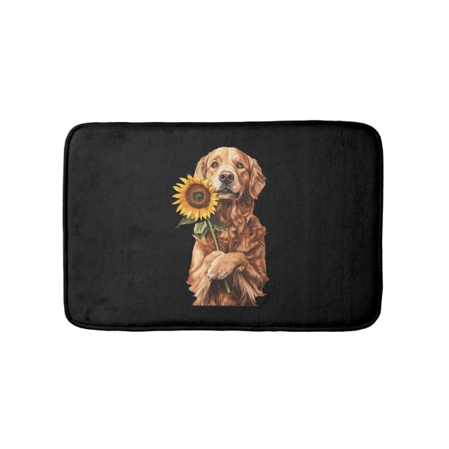 Tapete De Banheiro Retriever de Ouro    (frente)