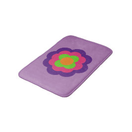 Tapete De Banheiro Retro Flower Flowers Blumen Muster 70er 70ies