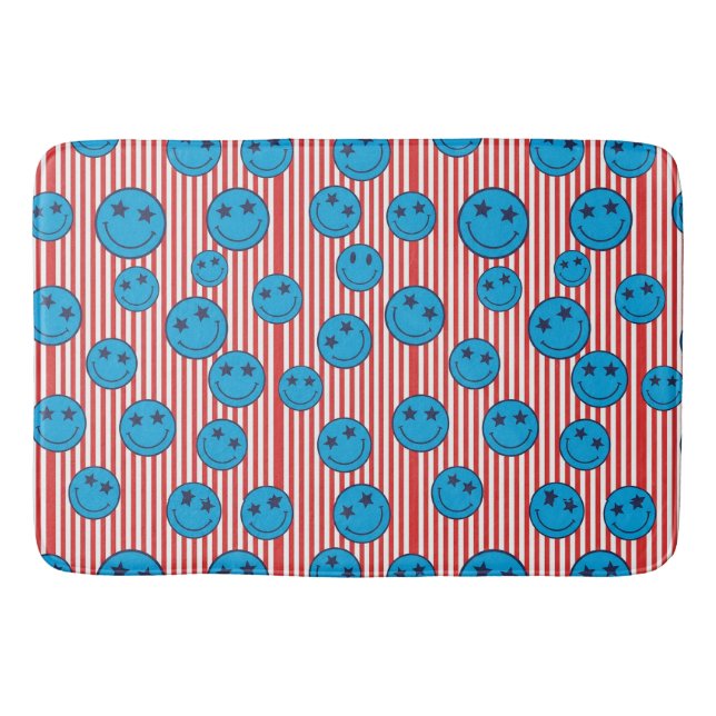 Tapete De Banheiro Retro Patriota (Frente)