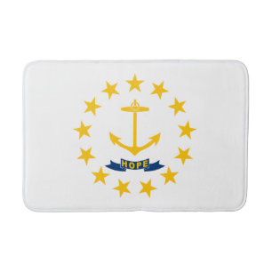 Tapete De Banheiro Rhode Island State Flag