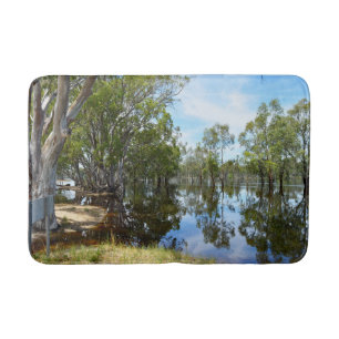 Tapete De Banheiro Rio Murray Austrália, Gum Trees,