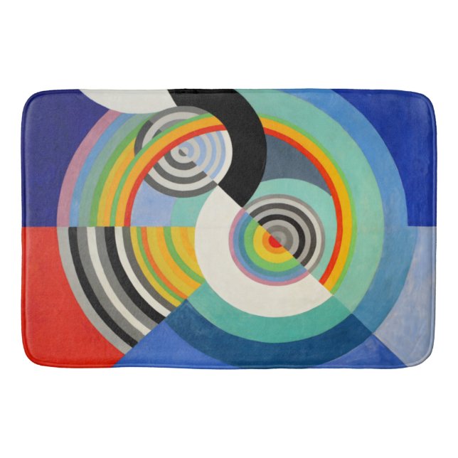 Tapete De Banheiro Robert Delaunay - Rythme n° 3 (Frente)