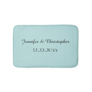 Tapete De Banheiro Robins Óculos De Banho Personalizado Azul