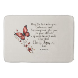 Tapete De Banheiro Romanos Imagem Versa de Bíblia 15:5