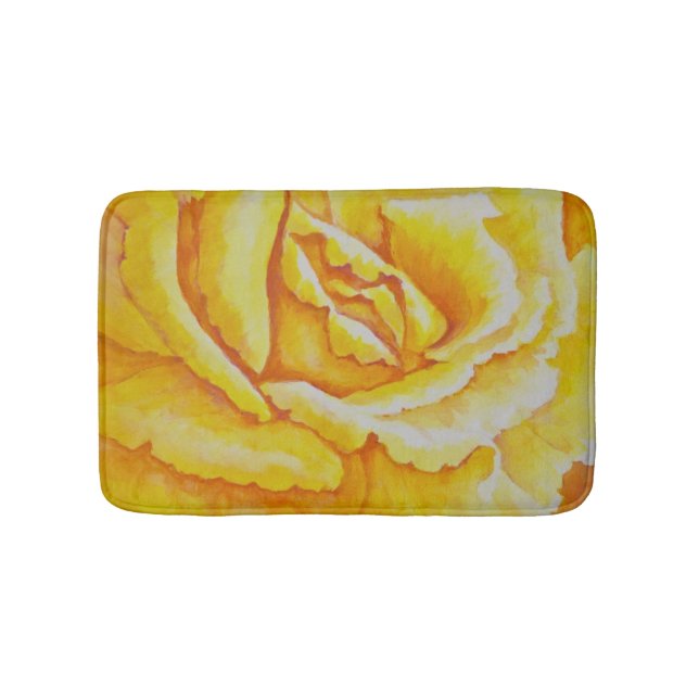 Tapete De Banheiro Rosa amarelo (frente)