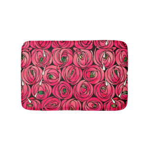 Tapete De Banheiro Rosa Art Nouveau Rennie Macintosh Graphic