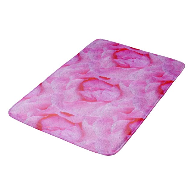 Tapete De Banheiro rosa rosa (Angulado)