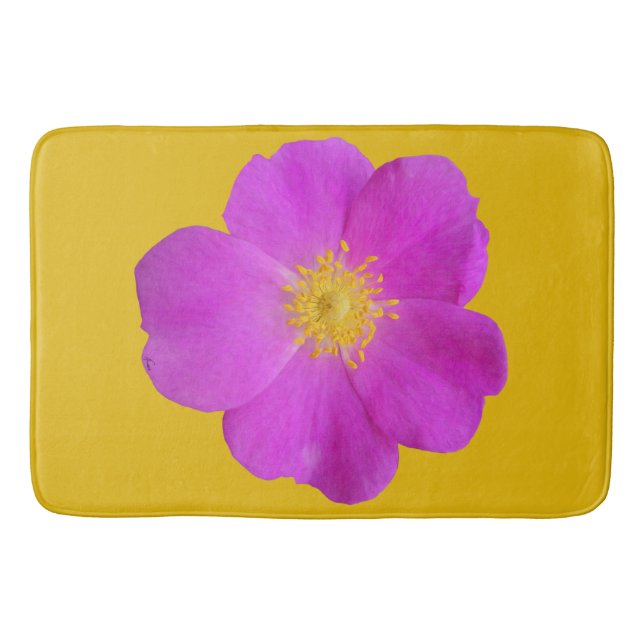 Tapete De Banheiro Rosa selvagem 2 (Frente)