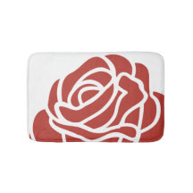 Rosa vermelha Design floral