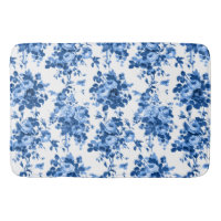 Rosas Românticos Antigos da Vintagem - Azul em Bra