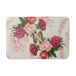 Tapete De Banheiro Rosas Rosa Bath Mat
