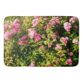 Tapete De Banheiro Rosas rosa na floração
