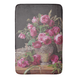 Tapete De Banheiro Rosas rosa (por Ferdinand Georg Waldmüller)