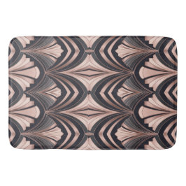 Tapete De Banheiro Rose Gold Romance Neo Art Deco Fan Design