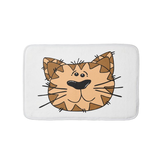Tapete De Banheiro Rosto de Gato (frente)
