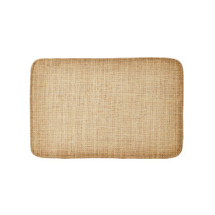Tapete De Banheiro Roupa natural, fundo texturizado.