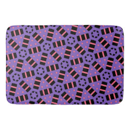Tapete De Banheiro Roxo Decorativo