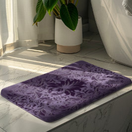 Tapete De Banheiro Roxo Metálico Roxo Lace Roxo de Alumínio