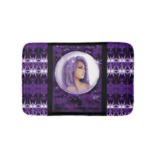 Tapete De Banheiro Roxo Moon Child