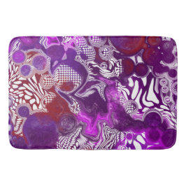 Tapete De Banheiro Roxo Red Abstrato Modern Fluid Art Marble