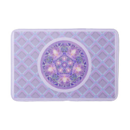 Tapete De Banheiro Roxo W1