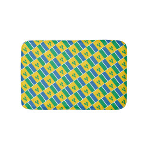 Tapete De Banheiro RUA VINCENT FLAG Patriótica Moderna