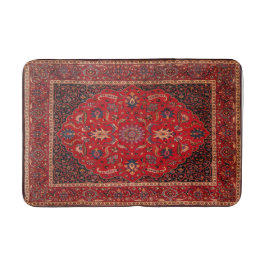 Tapete De Banheiro Rug Persa Vermelho de Mashhad Bath Mat