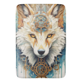 Tapete De Banheiro Rustclaw Steampunk Wolf