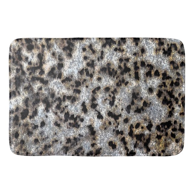 Tapete De Banheiro Rustic Cheetah Impressão Design (Frente)