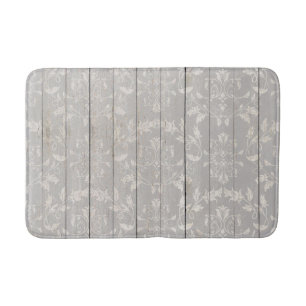 Tapete De Banheiro Rustico Casa de Campo Shabby Chic Branco Decorativ