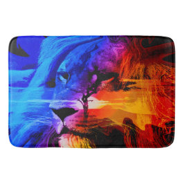 Tapete De Banheiro Safari Lion Dream Bath Mat