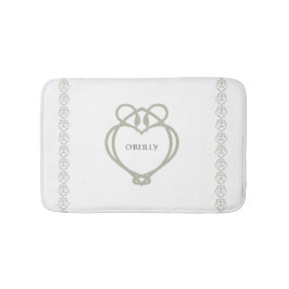 Tapete De Banheiro Sage Green Irish Celtic Swan Love Knot Family