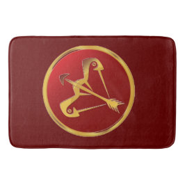 Tapete De Banheiro Sagitário