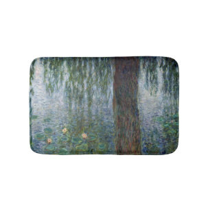 Tapete De Banheiro Salgueiros Weeping de Claude Monet Waterlilies