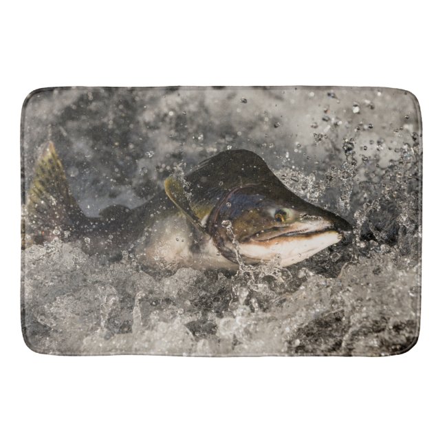 Tapete De Banheiro Salmão de Salmão (Frente)