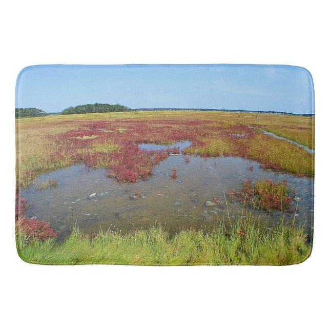 Tapete De Banheiro Salt Water Marsh Bath Mat (Frente)