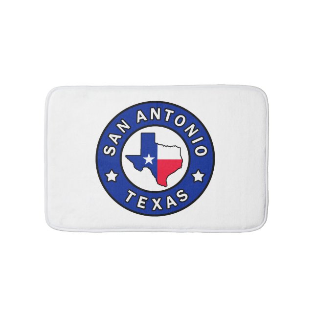 Tapete De Banheiro San Antonio Texas (frente)
