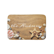 Sand Seashells Ocean Calliographic Name