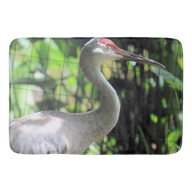Tapete De Banheiro Sandhill Crane (Frente)