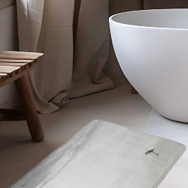 Tapete De Banheiro Sandpiper costeiro na praia