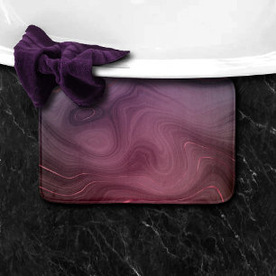 Tapete De Banheiro Sangria Strata Moody Pink e Purple Luxe Agate