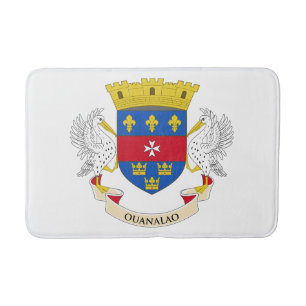 Tapete De Banheiro Santo Barthélemy Flag