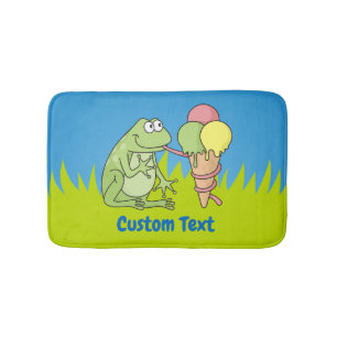 Tapete De Banheiro Sapo com Icecream Bathroom Mat