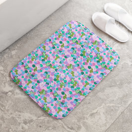 Tapete De Banheiro Sapos rosa e verde, e Lily Pads Girly