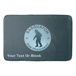 Tapete De Banheiro Sasquatch Para Presidente