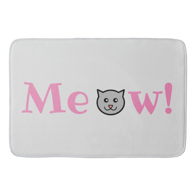 Tapete De Banheiro Sassy Cat Bath Mat (Frente)