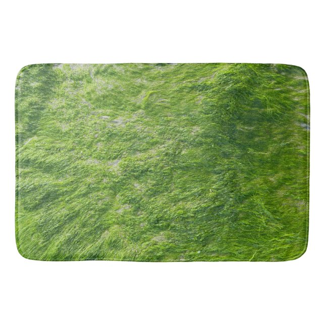 Tapete De Banheiro Sea Moss Green Nature Grass Beach NIMO (Frente)