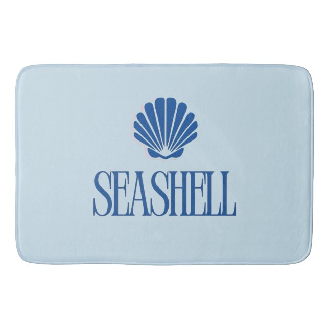 Tapete De Banheiro Seashell (Frente)