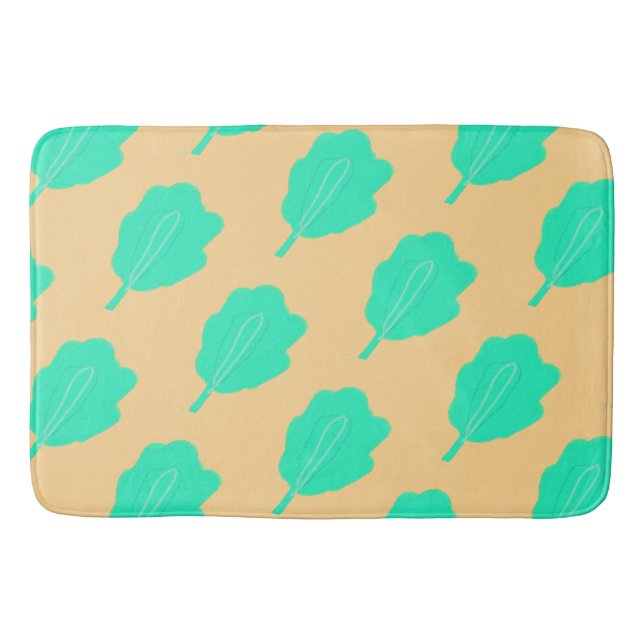 Tapete De Banheiro Seashore design Bath Mat (Frente)